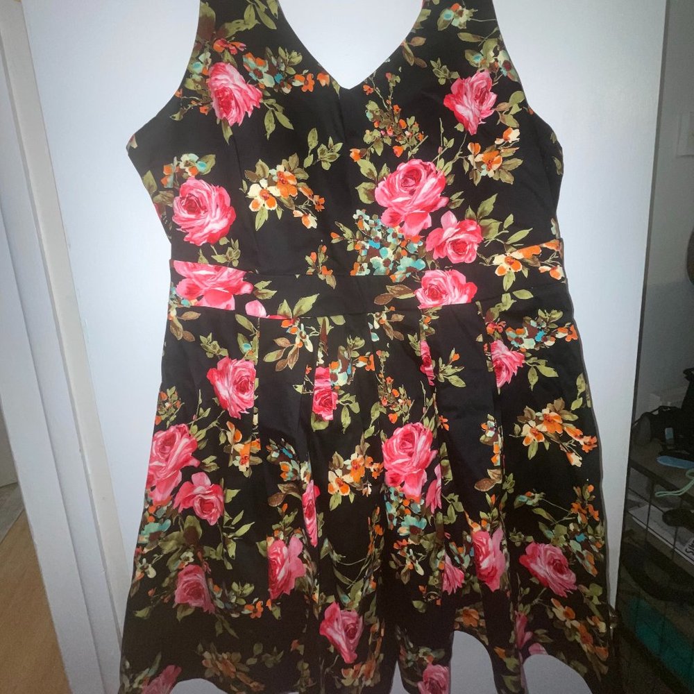 Midnight Garden Dress